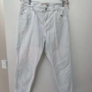 Liverpool Women's High-Rise skinny leg White Jeans